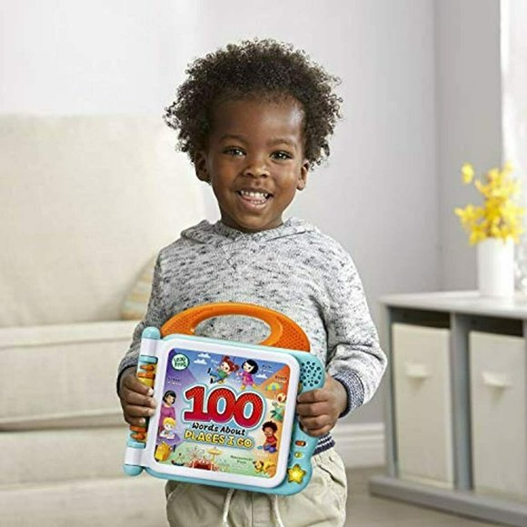 LeapFrog 100 Words About Places I Go Book NWT🆕 😮‍💨⚡🚚 - Picture 9 of 14